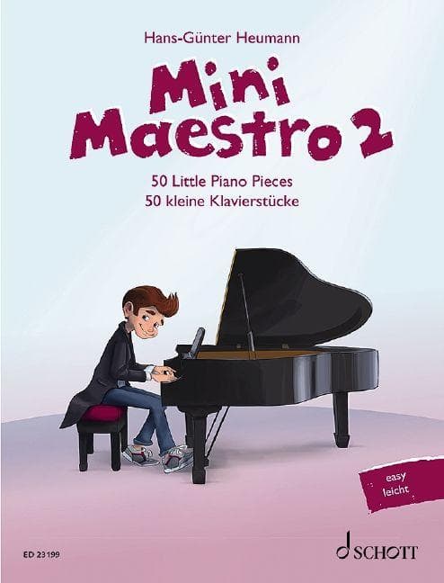 Mini Maestro Band 2: 50 kleine Klavierstücke. Band 2. Klavier.