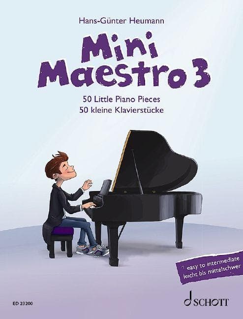 Mini Maestro: 50 kleine Klavierstücke. Band 3. Klavier.