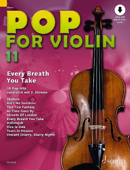 Pop for Violin Band 11: 1-2 Violinen. Ausgabe mit Online-Audiodatei.