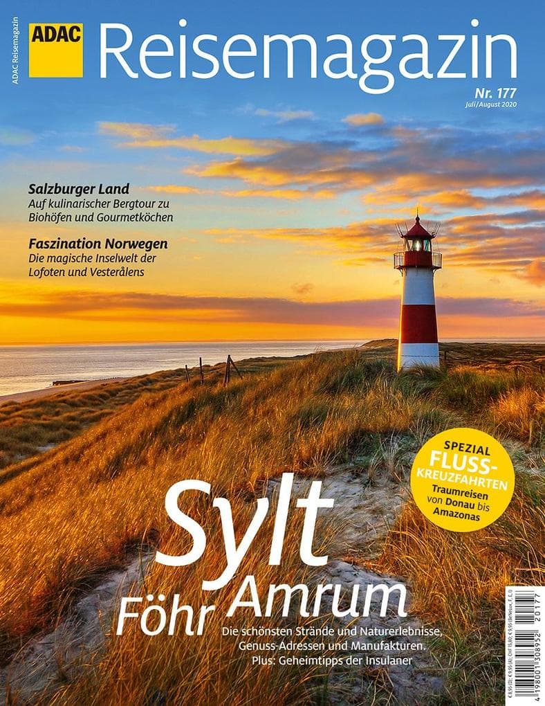 ADAC Reisemagazin Schwerpunkt Sylt, Amrum, Föhr: Titelthema: Sylt, Amrum, Föhr
