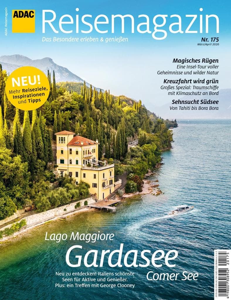 ADAC Reisemagazin Schwerpunkt Frühling in Italien: Lago Maggiore - Gardasee - Comer See