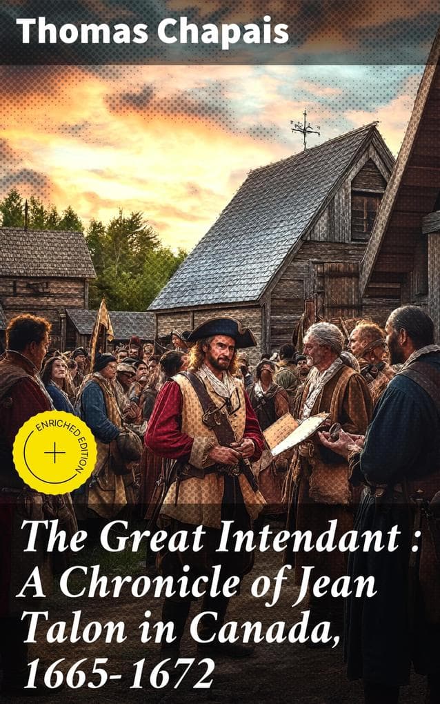 The Great Intendant : A Chronicle of Jean Talon in Canada, 1665-1672: Enriched edition. Unveiling the Legacy of a Pioneer in 17th Century Canada
