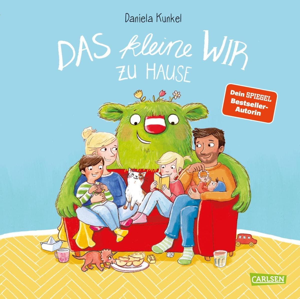 Das kleine WIR zu Hause: Herzerwärmendes Bilderbuch ab 4 Jahren über Zusammenhalt, Streit und Versöhnung in der Familie - zur spielerischen Stärkung des WIR-Gefühls