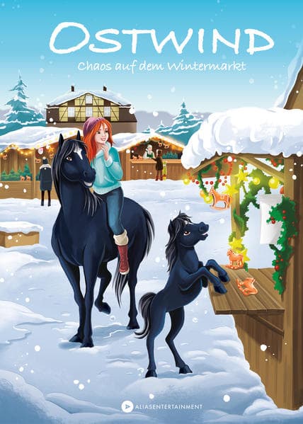 OSTWIND - Chaos auf dem Wintermarkt: Pferdegeschichten für Leseanfänger ab 6 Jahren