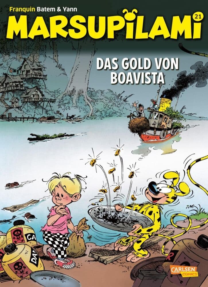 Marsupilami 21: Das Gold von Boavista: Abenteuercomics für Kinder ab 8