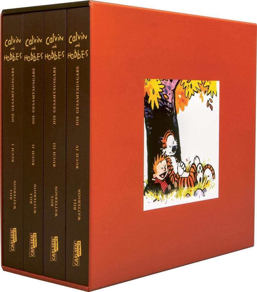 Calvin und Hobbes: Calvin und Hobbes Gesamtausgabe - Paperback: Alle Comic-Strips der beliebten amerikanischen Serie in einem hochwertigen Taschenbuch-Schuber