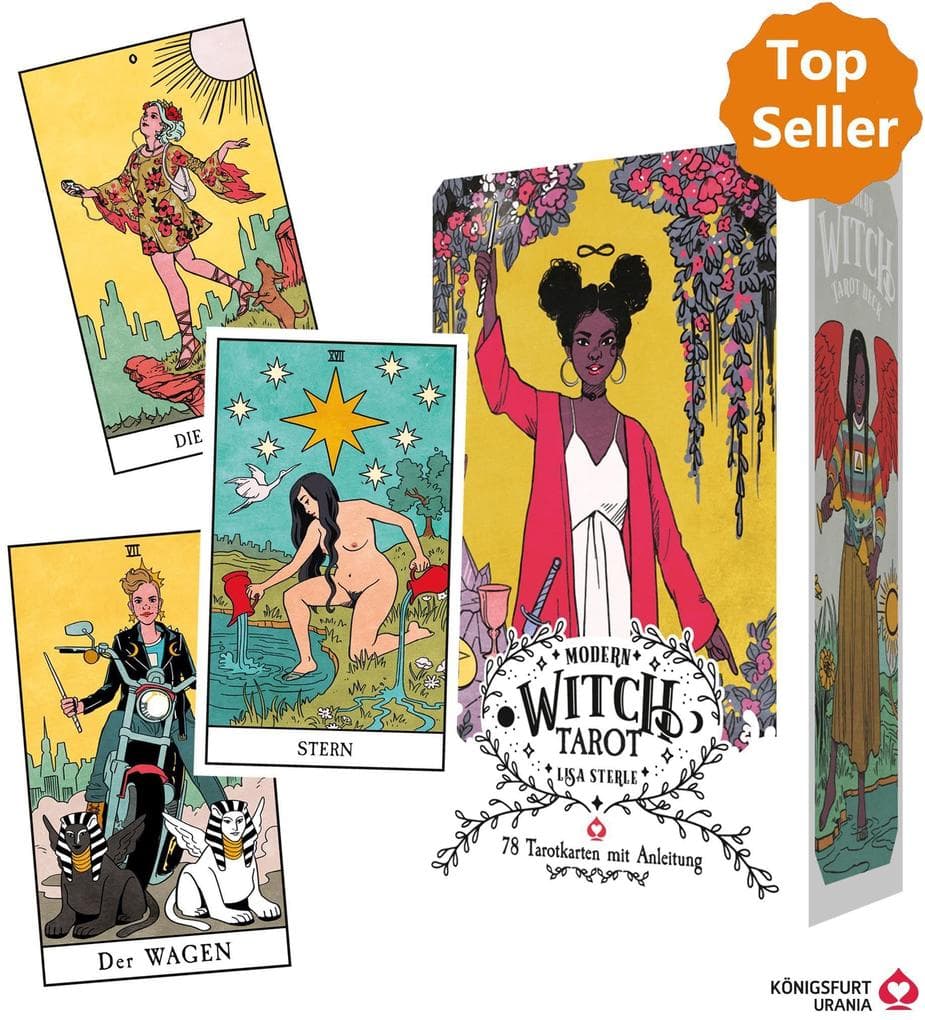 Modern Witch Tarot (Deutsch): 78 Tarotkarten mit Anleitung