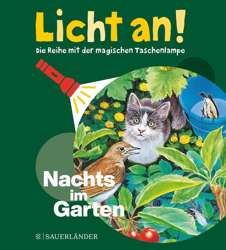Nachts im Garten: Licht an!
