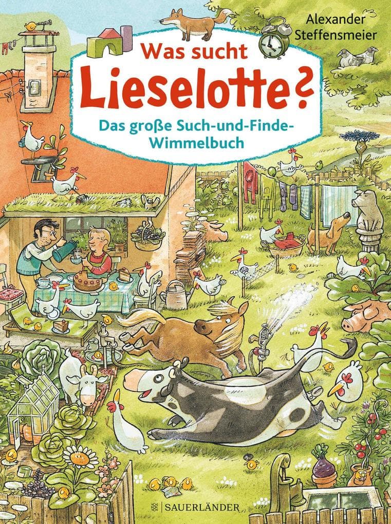 Was sucht Lieselotte? Das große Such-und-Finde-Wimmelbuch: Wimmelbuch Bd 2