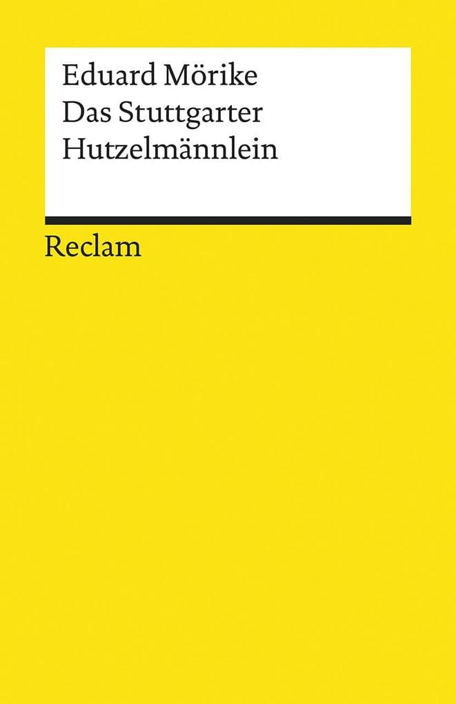 Das Stuttgarter Hutzelmännlein: Märchen