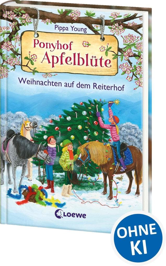 Ponyhof Apfelblüte - Weihnachten auf dem Reiterhof: Pferdebuch für Mädchen ab 8 Jahre