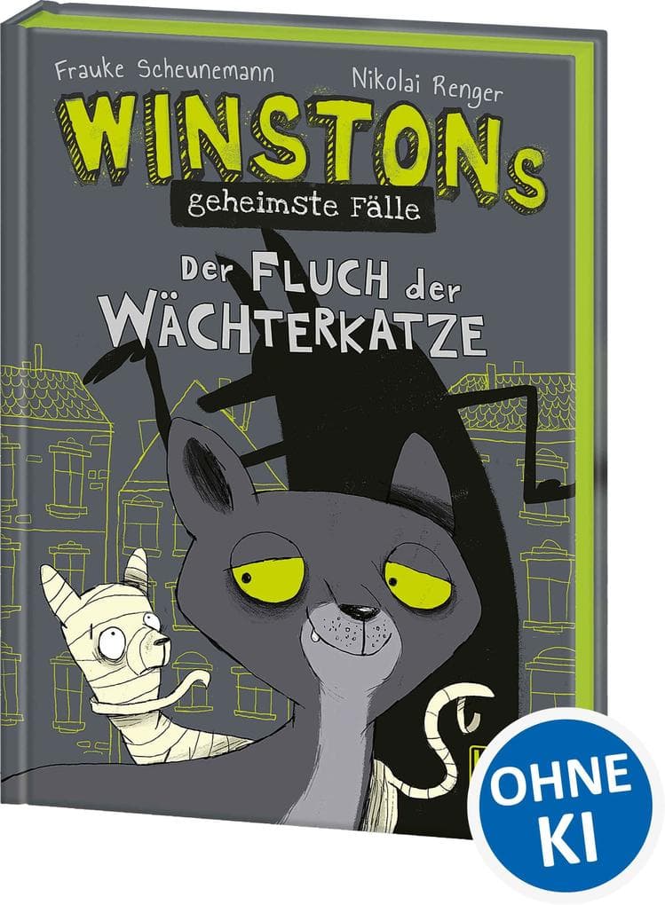 Winstons geheimste Fälle (Band 1) - Der Fluch der Wächterkatze: Kinderbuch ab 10 Jahre - Präsentiert von Loewe Wow! - Wenn Lesen WOW! macht