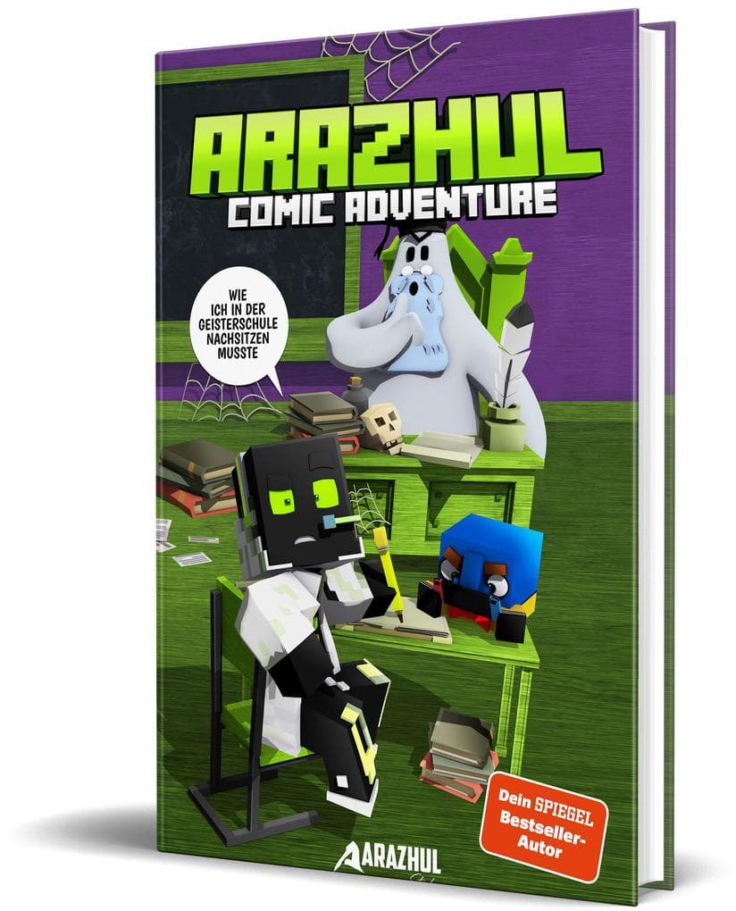 Wie ich in der Geisterschule nachsitzen musste: Ein Arazhul-Comic-Adventure, Band 2