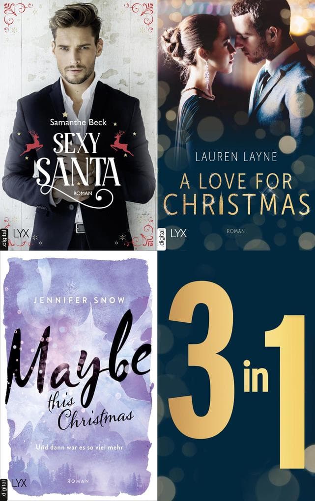Das Christmas-Bundle: Drei Weihnachtsromane in einem E-Book: eBundle
