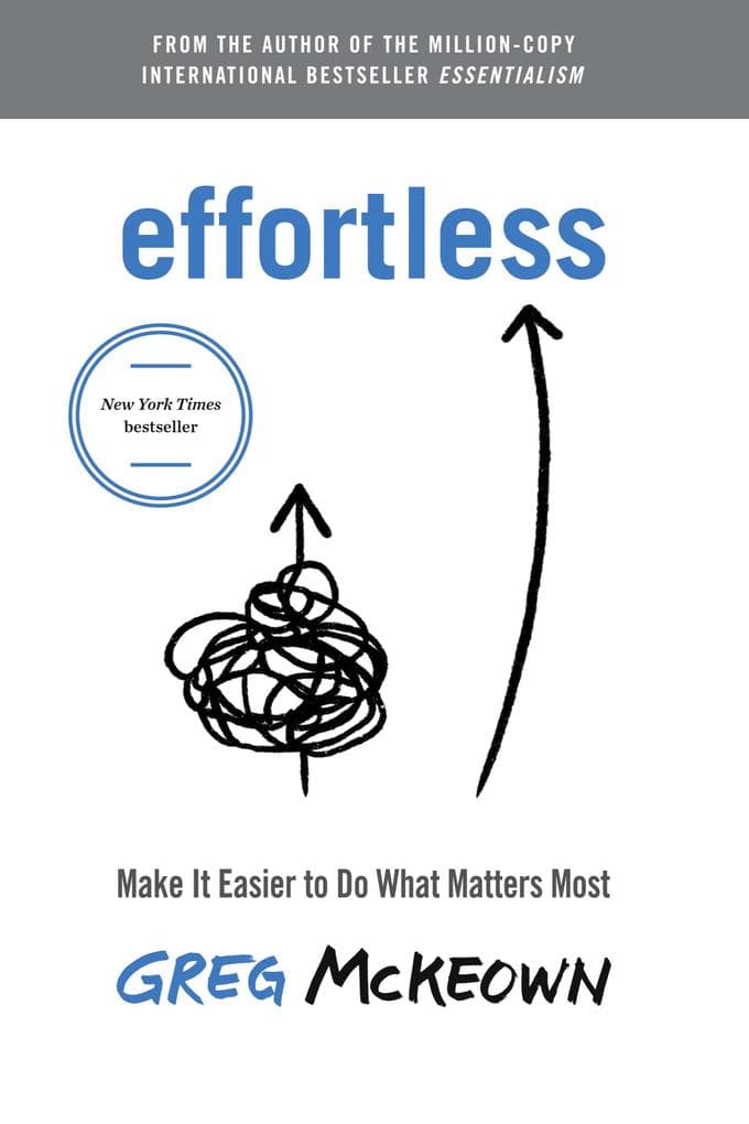 Effortless: Make It Easier to Do What Matters Most