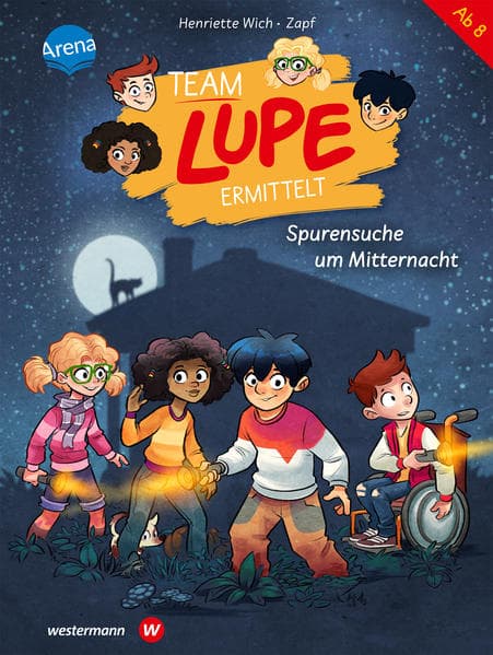 TEAM LUPE ermittelt (2). Spurensuche um Mitternacht: Kinder-Krimi mit Detektivrätseln ab 8 Jahren