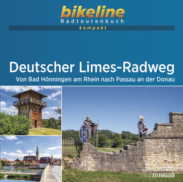 Deutscher Limes-Radweg: Von Bad Hönningen am Rhein nach Passau an der Donau . 1:60.000, 987 km, GPS-Tracks Download, Live-Update