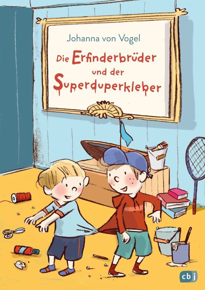 Die Erfinderbrüder und der Superduperkleber: Freche Vorlesegeschichte mit witzigen Illustrationen für Kinder ab 5 Jahren