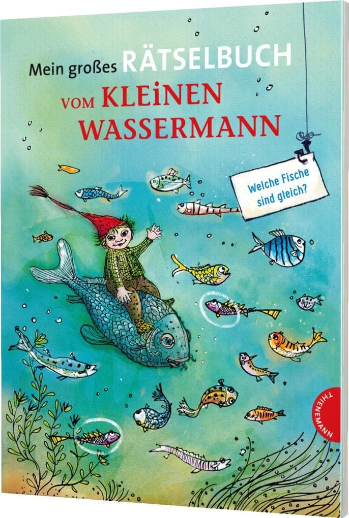 Der kleine Wassermann: Mein großes Rätselbuch vom kleinen Wassermann: Spannende Rätsel für Kinder ab 6 Jahren