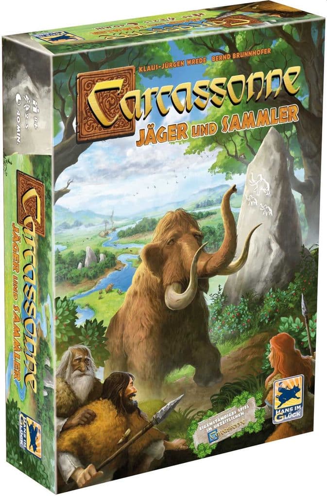 Carcassonne Jäger und Sammler: Eigenständiges Spiel im urzeitlichen Carcassonne