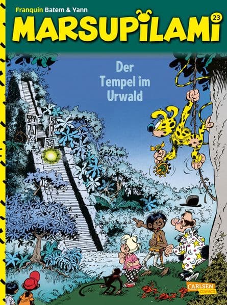 Marsupilami 23: Der Tempel im Urwald: Abenteuercomics für Kinder ab 8