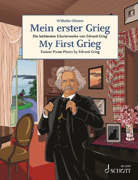 Mein erster Grieg: Die leichtesten Klavierwerke von Edvard Grieg. Klavier.