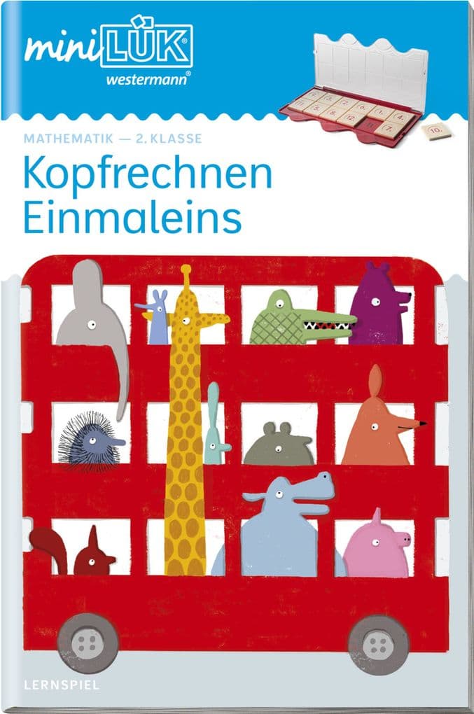 miniLÜK. Mathe. Kopfrechnen Einmaleins. 2. Klasse: 2. Klasse Mathematik Kopfrechnen Einmaleins