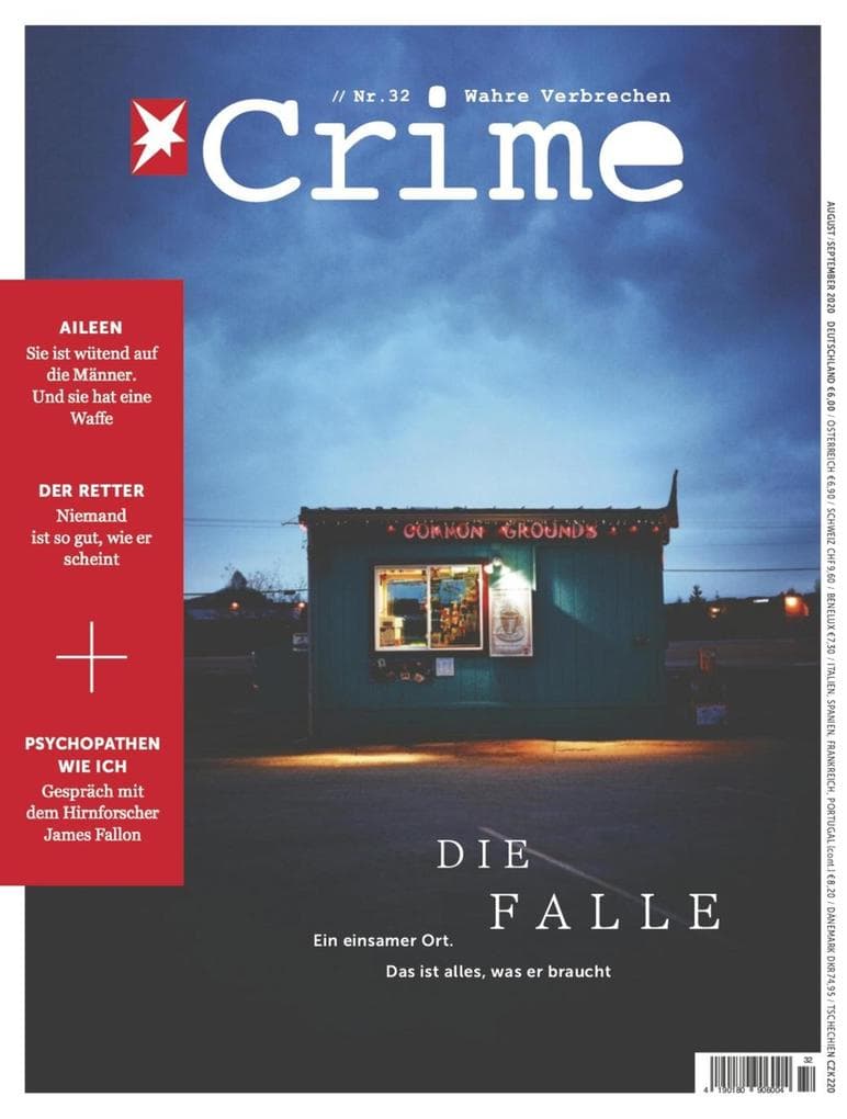 Stern Crime 32/2020 - DIE FALLE: Ein einsamer Ort. Das ist alles, was er braucht