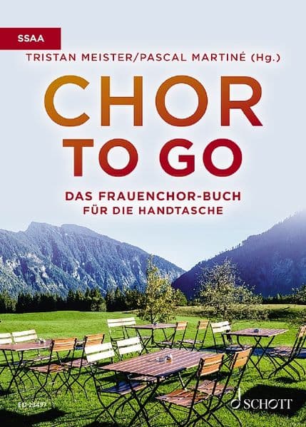 Chor to go - Das Frauenchorbuch für die Handtasche (SSAA): Frauenchor (SSAA) a cappella. Chorbuch.