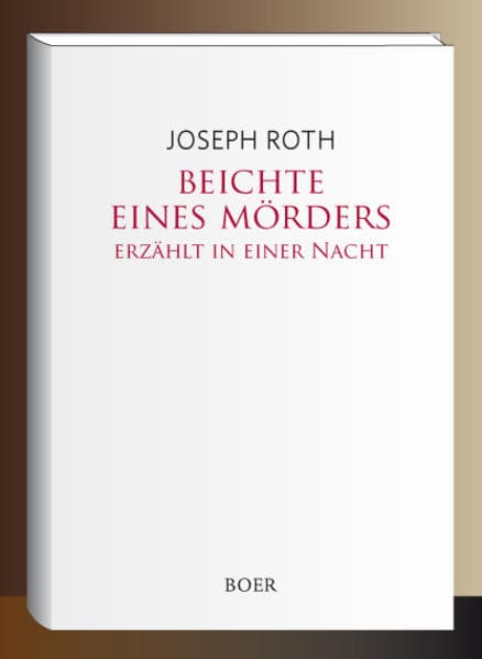 Beichte eines Mörders, erzählt in einer Nacht