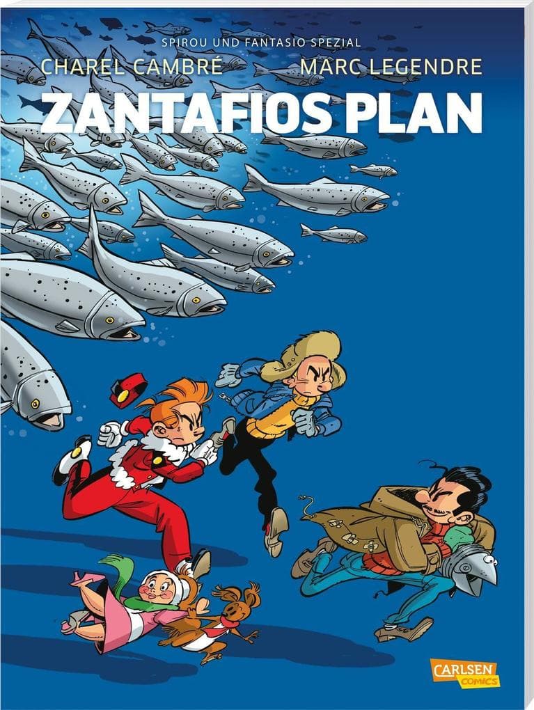 Spirou und Fantasio Spezial 37: Zantafios Plan: . Neue familientaugliche Abenteuer