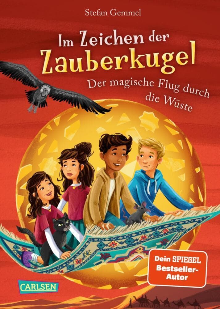 Im Zeichen der Zauberkugel 8: Der magische Flug durch die Wüste: Fantastische Abenteuerreihe für Kinder ab 8 mit Spannung, Witz und Magie