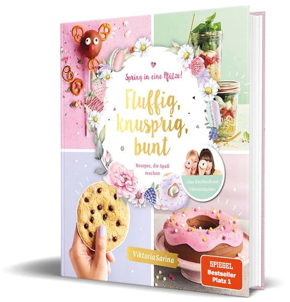 Spring in eine Pfütze! Fluffig, knusprig, bunt: Rezepte, die Spaß machen von Viktoria Sarina