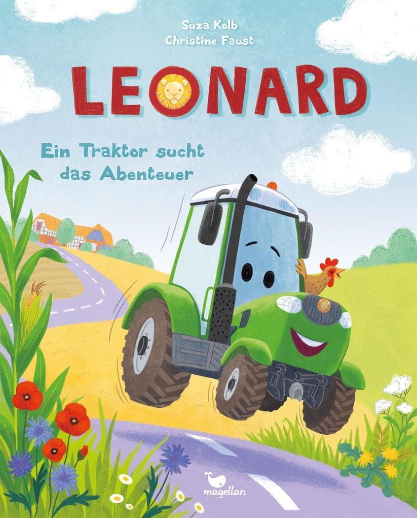Leonard - Ein Traktor sucht das Abenteuer: Ein Bilderbuch zum Vorlesen ab 3 Jahren