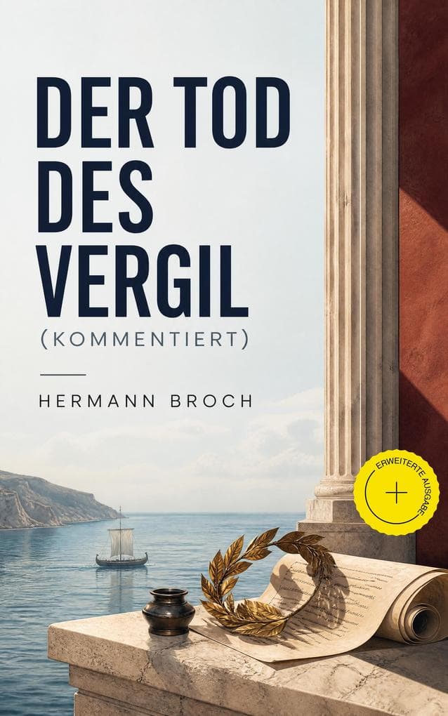 Der Tod des Vergil (Kommentiert): Erweiterte Ausgabe. Sterbestunden in Brundisium: Bewusstseinsstrom über Kunst, Macht und Wahrheit im antiken Rom