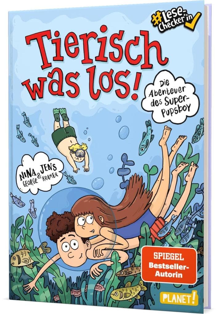 Die Abenteuer des Super-Pupsboy 2: Tierisch was los!: Lustiges Kinderbuch - LeseChecker
