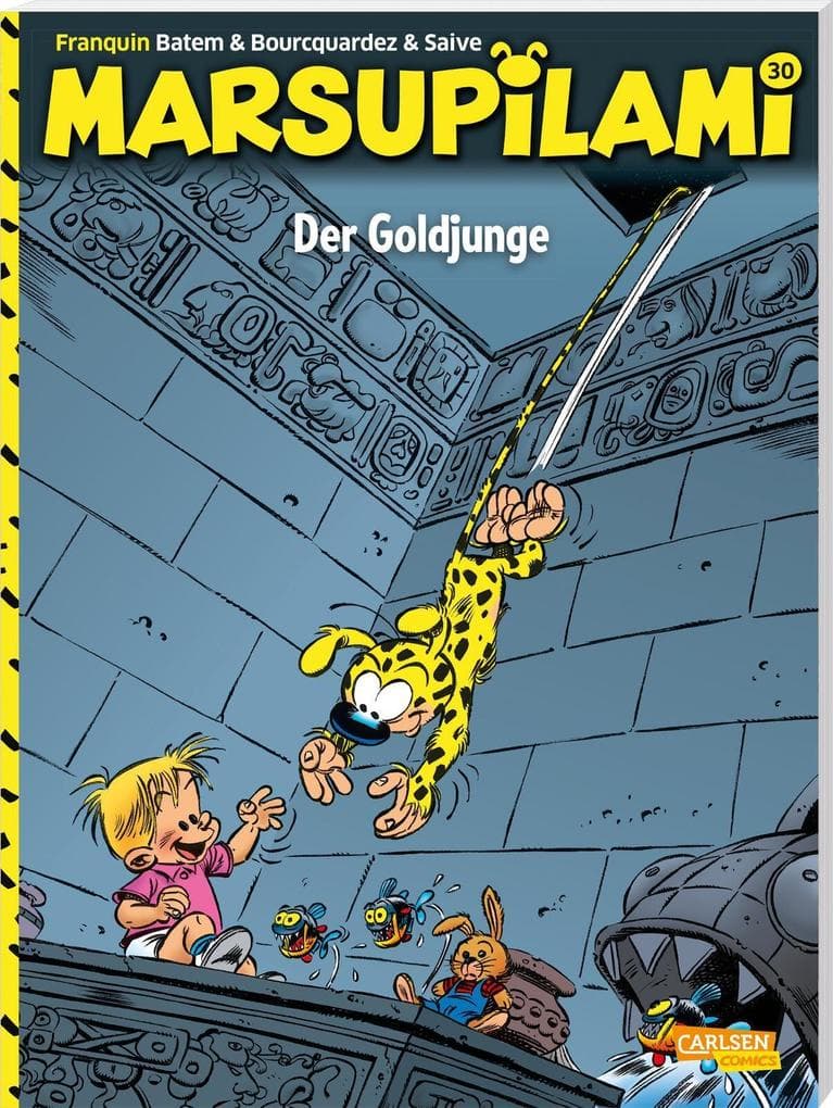 Marsupilami 30: Der Goldjunge: Abenteuercomics für Kinder ab 8