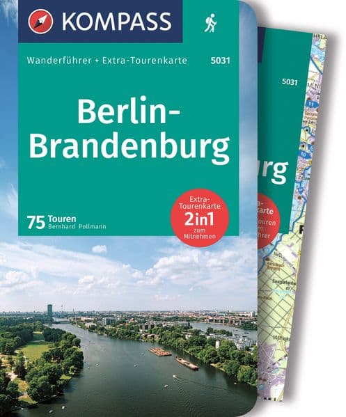 KOMPASS Wanderführer Berlin-Brandenburg, 75 Touren mit Extra-Tourenkarte: GPS-Daten zum Download