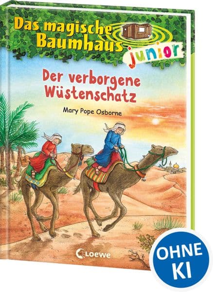 Das magische Baumhaus junior (Band 31) - Der verborgene Wüstenschatz: Finde heraus, was es mit dem geheimnisvollen Wüstenschatz auf sich hat - Kinderbuch zum Vorlesen und ersten Selberlesen für Kinder ab 6 Jahren