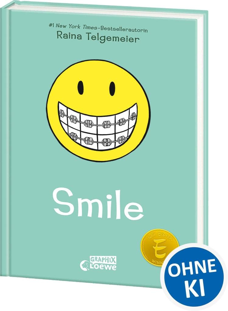 Smile (Smile-Reihe, Band 1): Lass dir von diesem New York Times-Comicbuch-Bestseller ein Lächeln ins Gesicht zaubern