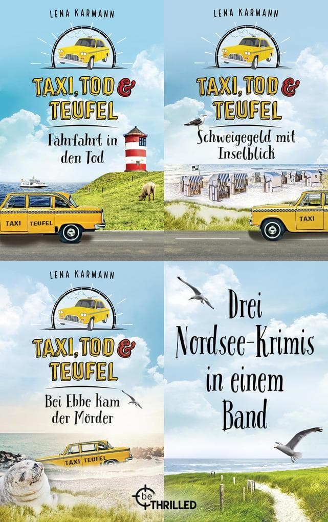 Taxi, Tod und Teufel: Drei Nordsee-Krimis in einem Band. eBundle