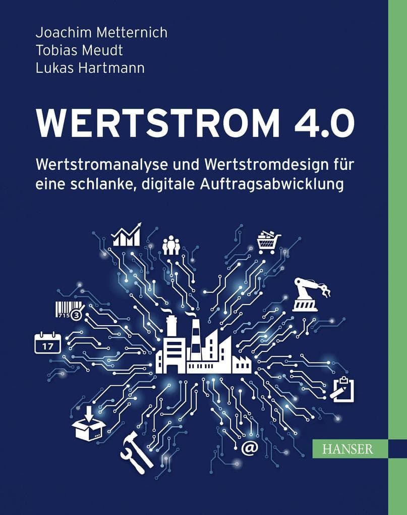 Wertstrom 4.0: Wertstromanalyse und Wertstromdesign für eine schlanke, digitale Auftragsabwicklung
