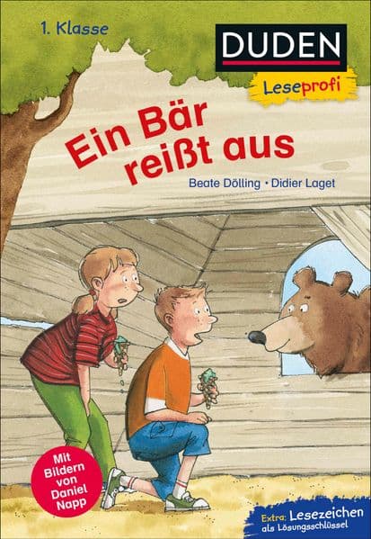 Duden Leseprofi - Ein Bär reißt aus, 1. Klasse: Kinderbuch zum Lesenlernen ab 6 Jahren
