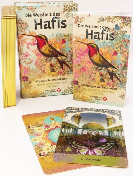 Die Weisheit des Hafis: 45 poetische Orakelkarten (eines der besten Orakel, Weisheitskarten)