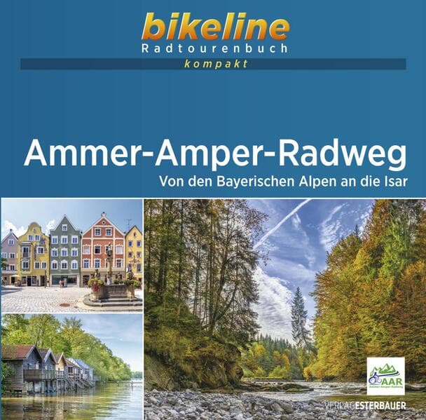 Ammer-Amper Radweg: 1:50.000, 200 km, GPS-Tracks Download, Live-Update