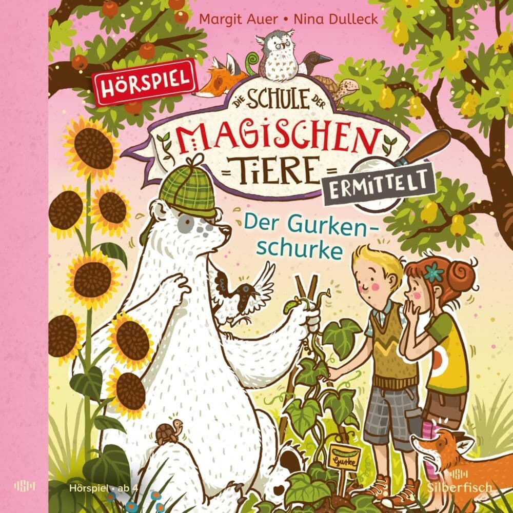 Die Schule der magischen Tiere ermittelt - Hörspiele 5: Der Gurkenschurke: 1 CD
