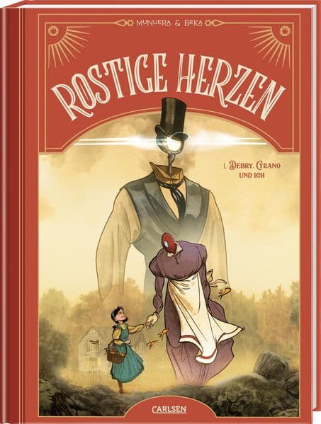 Rostige Herzen 1: Debry, Cyrano und ich: Steampunk-Comic über künstliche Intelligenz und humanistische Werte
