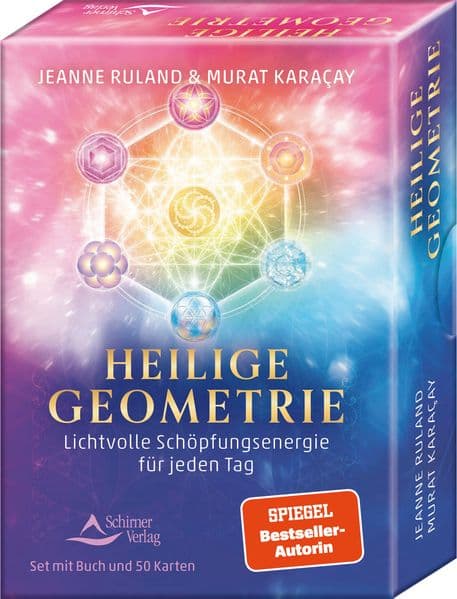 Heilige Geometrie - Lichtvolle Schöpfungsenergie für jeden Tag: - Set mit Buch und 50 Karten