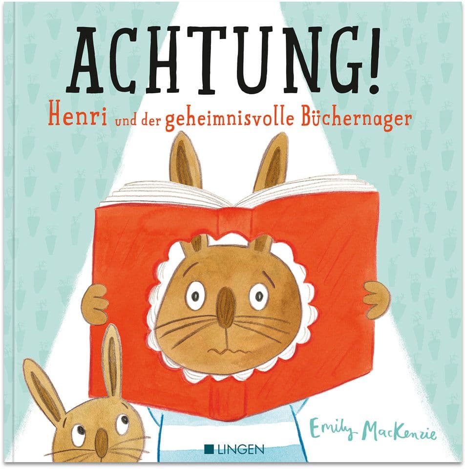 Achtung! Henri und der geheimnisvolle Büchernager: Kinderbuch zum Vorlesen für Kinder ab 3 Jahren