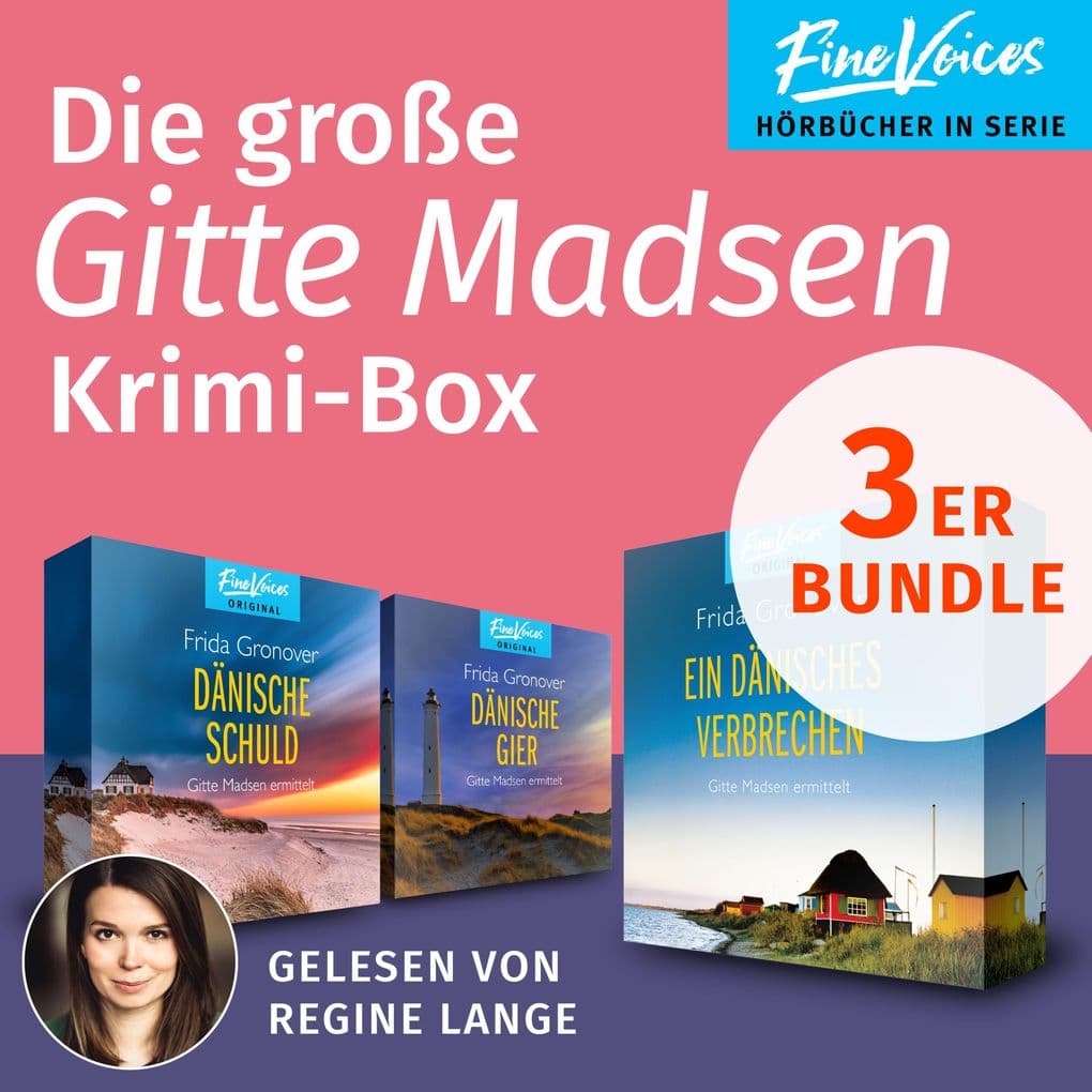 Die große Gitte Madsen Krimi-Box: Ein Dänisches Verbrechen + Dänische Schuld + Dänische Gier